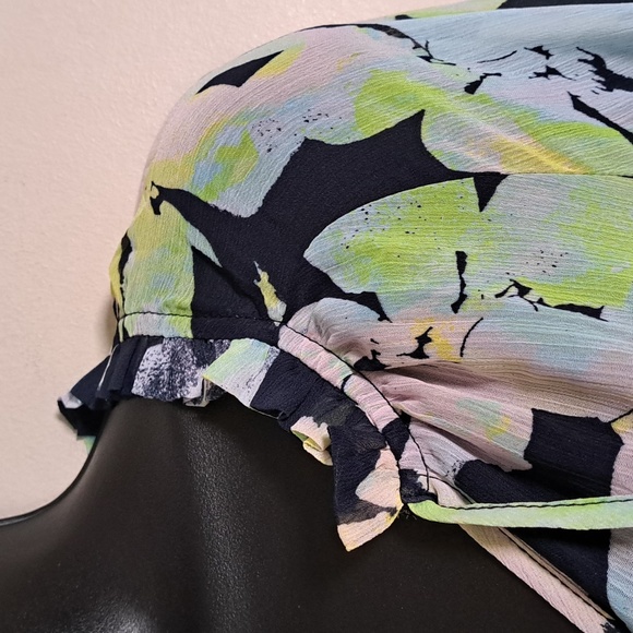 Willow Drive Tassel Midi Dress in Blue Multi XS - Picture 6 of 11